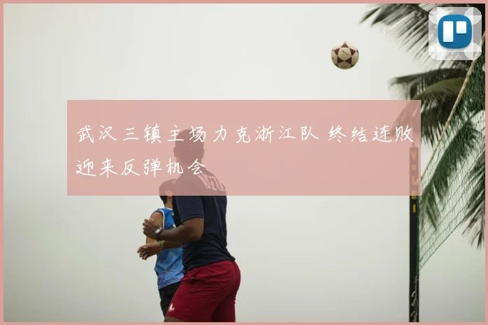 武汉三镇主场力克浙江队 终结连败迎来反弹机会